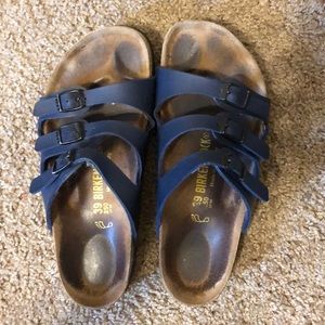 Birkenstock Florida - navy, multistrap